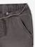 Pantalon jogger en denim effet molleton facile à enfiler garçon denim gris clair+stone 2 - vertbaudet enfant 