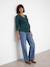 T-shirt grossesse et allaitement manches longues vert sapin 2 - vertbaudet enfant 