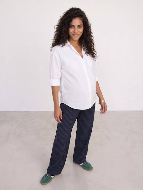 Pantalon de grossesse bandeau marine 2 - vertbaudet enfant 