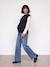 Pull de grossesse col volant marine 4 - vertbaudet enfant 