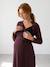 Robe de grossesse et allaitement marron 8 - vertbaudet enfant 