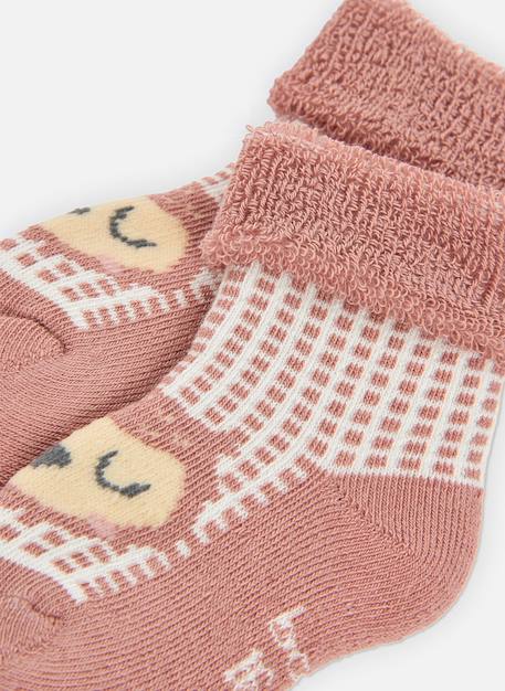Lot de 2 paires de chaussettes bébé imprimé oursons Marron 2 - vertbaudet enfant 