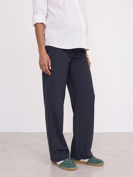 Pantalon de grossesse bandeau marine 4 - vertbaudet enfant 