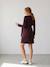 Robe de grossesse et allaitement marron 4 - vertbaudet enfant 