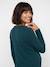T-shirt grossesse et allaitement manches longues vert sapin 3 - vertbaudet enfant 