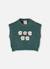 Pull sans manches fille imprimé fleurs Vert 2 - vertbaudet enfant 