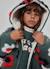 Manteau fille molleton imprimé fleurs Vert 2 - vertbaudet enfant 