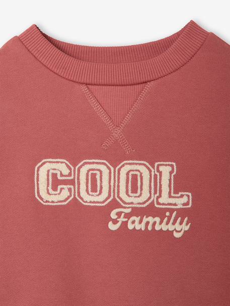 Sweat enfant capsule famille terracotta 4 - vertbaudet enfant 