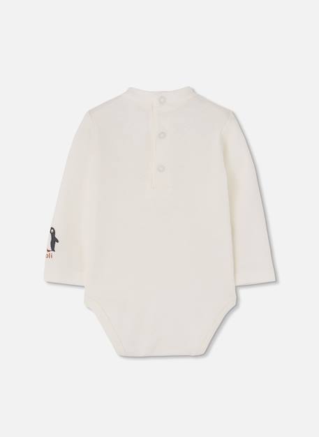 Ensemble bébé garçon imprimé pingouin Gris 4 - vertbaudet enfant 