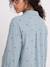 Chemise gaze de coton brodé FM grossesse et allaitement blanc+bleu chambray 5 - vertbaudet enfant 