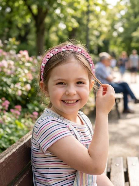 Diadème serre-tête hello kitty fille Rose 3 - vertbaudet enfant 