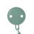 Attache-sucette clip Vert sauge 3 - vertbaudet enfant 
