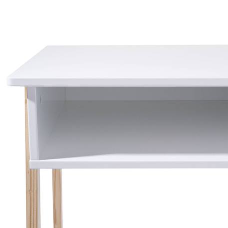 Bureau enfant 1 casier - isia Blanc 4 - vertbaudet enfant 