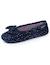 Chaussons ballerines suédine, semelle souple, mousse à mémoire forme Léopard beige+Marine+Noir 12 - vertbaudet enfant 