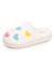 Chaussons mules maille bouclette semelle bloup extra confort Ivoire 6 - vertbaudet enfant 