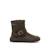 Bottines filles synthétique fermeture éclair Black+Brown+Moka 7 - vertbaudet enfant 