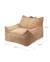 Fauteuil club pouf ado en velours côtelé Brown sugar+Toffee 11 - vertbaudet enfant 