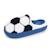 Chaussons mules maille bouclette semelle bloup extra confort Bleu 1 - vertbaudet enfant 