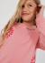 Sweat-shirt fille en coton Orange 2 - vertbaudet enfant 