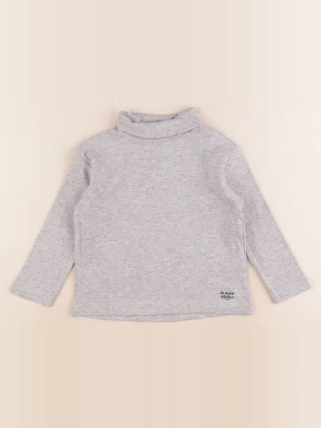 Sous-pull - 2 ans Gris 1 - vertbaudet enfant 