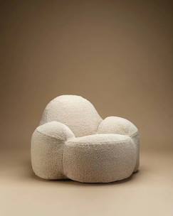 Chambre et rangement-Fauteuil Momo pouf ado en teddy