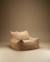Fauteuil club pouf ado en velours côtelé Brown sugar+Toffee 7 - vertbaudet enfant 