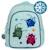 Sac à dos isotherme fleurs du jardin Bleu menthol+Kaki+Rose+Saumon+Vert 5 - vertbaudet enfant 