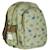 Sac à dos isotherme fleurs du jardin Kaki+Vert+Violet, blanc, jaune 1 - vertbaudet enfant 