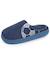 Chaussons mules suédine semelle bloup extra confort Marine 6 - vertbaudet enfant 