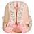 Sac à dos isotherme fleurs du jardin Bleu menthol+Kaki+Rose+Saumon+Vert 22 - vertbaudet enfant 