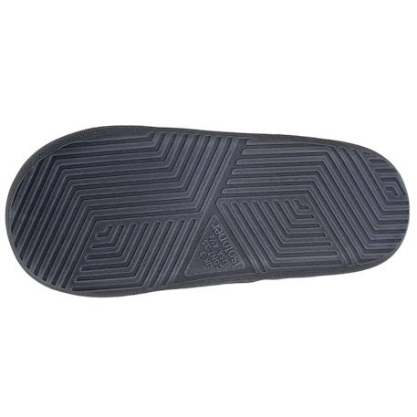 Chaussons mocassins polaire chinée semelle bloup extra confort Gris chiné 3 - vertbaudet enfant 