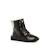 Bottines filles synthétique fermeture éclair barefoot Black+Grey 2 - vertbaudet enfant 
