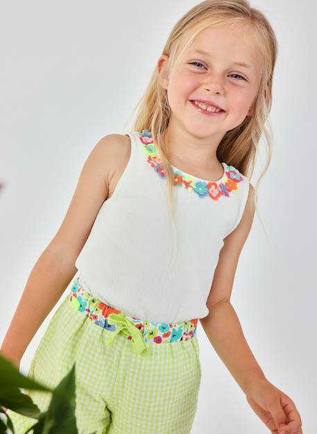 Fille-T-shirt fille coton