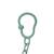 Attache-sucette clip Vert sauge 4 - vertbaudet enfant 