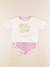 Ensemble - 2 ans Blanc, rose 1 - vertbaudet enfant 