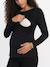 T-shirt grossesse et allaitement noir 8 - vertbaudet enfant 