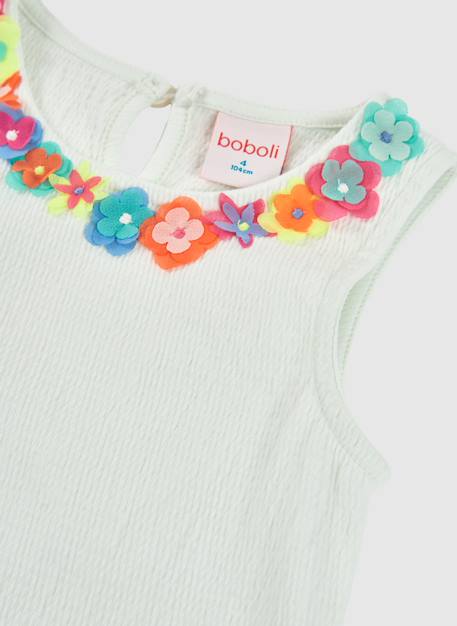 T-shirt fille coton Gris 4 - vertbaudet enfant 