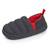 Chaussons mocassins polaire chinée semelle bloup extra confort Gris chiné 1 - vertbaudet enfant 