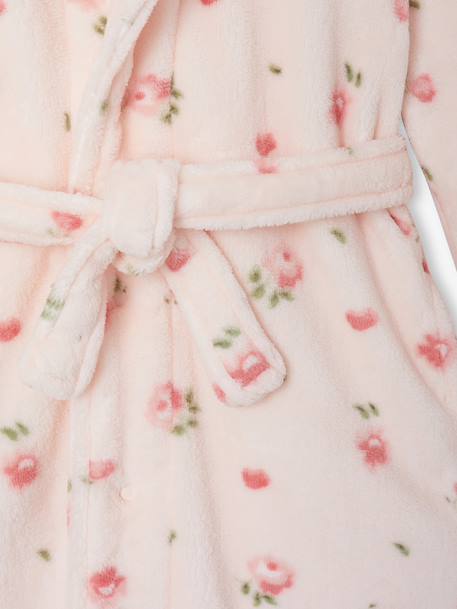 Robe de chambre enfant fille rose clair 5 - vertbaudet enfant 