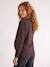 T-shirt grossesse manches longues chocolat 8 - vertbaudet enfant 