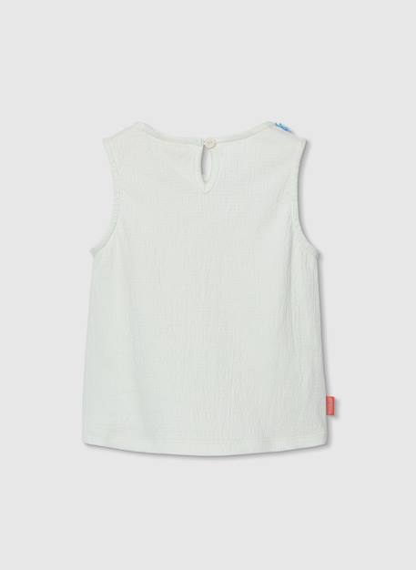 T-shirt fille coton Gris 3 - vertbaudet enfant 