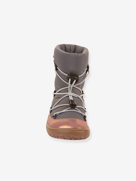 Bottes pieds nus enfants BAREFOOT TEX TRACK WOOL Froddo bleu+bleu pétrole+gris 18 - vertbaudet enfant 