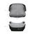Réhausseur Auto Kinderkraft I-BOOST I-SIZE avec ISOFIX, Conforme R129 i-Size, Accoudoirs Ergonomiques et Assise Confort Gris+Noir+Rose+Vert 6 - vertbaudet enfant 
