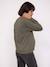 Sweat grossesse et allaitement kaki 4 - vertbaudet enfant 