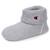 Chaussons bottillons polaire chinée doux pantoufle confort maison en hiver Gris chiné clair 1 - vertbaudet enfant 
