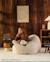 Fauteuil Momo pouf ado en yeti Cream+Truffle 2 - vertbaudet enfant 