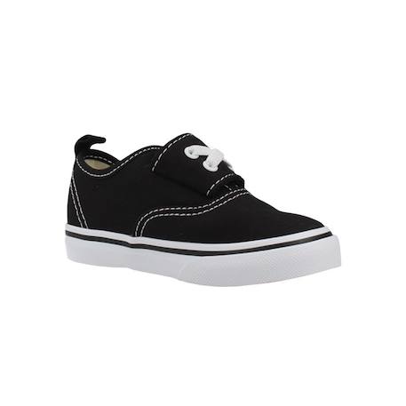 Basket garçon modèle authentic elastic v Noir black+Noir, blanc 10 - vertbaudet enfant 