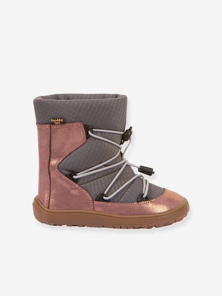 Bottes pieds nus enfants BAREFOOT TEX TRACK WOOL Froddo bleu+bleu pétrole+gris 14 - vertbaudet enfant 