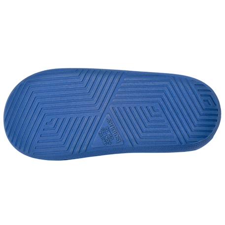 Chaussons mules maille bouclette semelle bloup extra confort Bleu 4 - vertbaudet enfant 