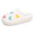 Chaussons mules maille bouclette semelle bloup extra confort Ivoire 1 - vertbaudet enfant 